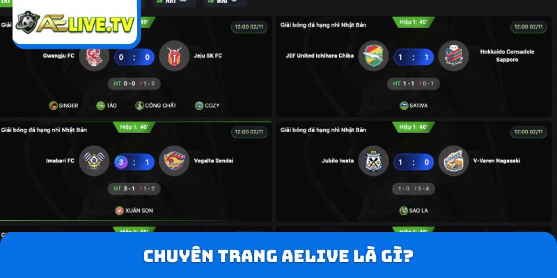 Chuyên trang AELIVE là gì?